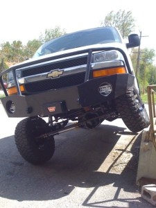 Chevy Winch Bumper