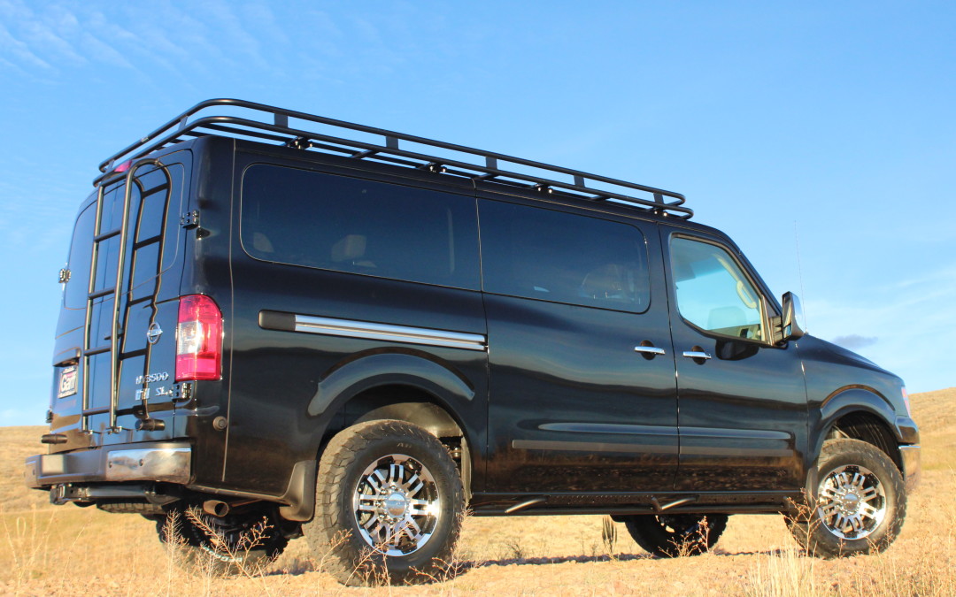 Have You Seen This Awesome No Drill Rear Access Ladder for Nissan NV ...