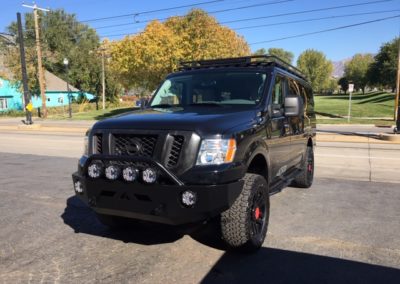 Nissan 4x4 with 3' Lift and Tires